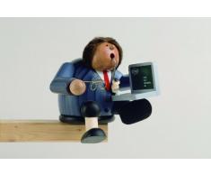 KWO Olbernhau 21658 - Brucia incenso Esperto di Computer, Seduto, 15 cm