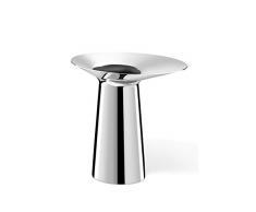 ZACK 30640 Parego Vaso con Finitura Lucida, Diametro 19,5 cm/Altezza 19,5 cm