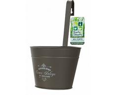 PMS - Vaso da Fiori Vintage con Manico con targhetta da Appendere 3ASS