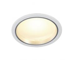 SLV, Luce LED da incasso, forma rotonda, A+, 1200 lumen, 3000 kelvin