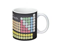 infinite by GEDA LABELS (INFKH) 12160 - Tazza in porcellana, per bambini, multicolore