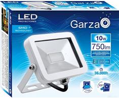 Garza iSpot Faretto Esterno LED Proiettore E27, 10Â W, Blu