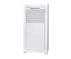 Stella Trading LEWW143001 Appendiabiti, Legno, Bianco