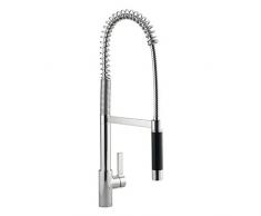 Dornbracht Vasca-Batteria Due della Cucina Miscelatore Tara Ultra | | Cromato | con Doccia