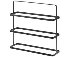 yamazaki Tower Scarpiera, Acciaio, Nero, Large