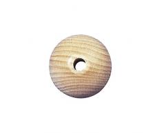 RAYHER HOBBY Sfere di Legno Grezzo FSC 100%, trivellava, 20Â mm Ã, 4Â mmÂ âÂ DL, SB BTL 10stueck