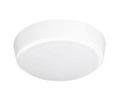 Airam Primo Plafoniera a LED Tonda 8 W, Bianco, 200 x 51 mm