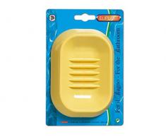 ELIPLAST non-Slip-Oval portasapone, Verde, plastica, Green, 30 x 30 x 30 cm