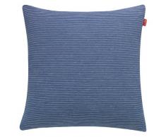Esprit Home 21455-081-38-38 - Federa per cuscino Needlestripe Gre, 38 x 38 cm, blu