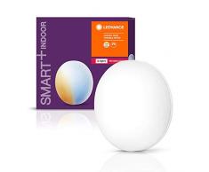 Ledvance Smart Ceiling Applique LED Zigbee, Luce Bianca, Regolabile, Diametro 33 cm