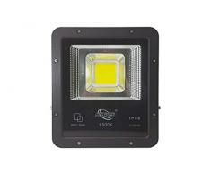 Faro LED 50 W Watt Luce Fredda Esterno Cob Faretto Impermeabile Ip66