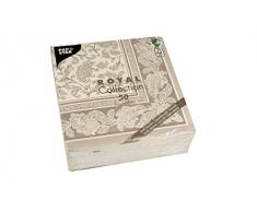 Papstar Tovaglioli, Fazzoletto, Moka, 7.8 x 20 x 20 cm