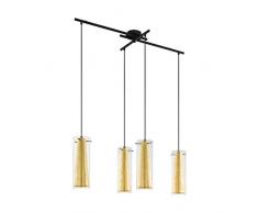 EGLO 97653 Lampadario a Sospensione. 60 W, Nero