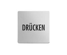 Zack Indici 50722 - Targa DrÃ¼cken (Spingere in Tedesco)