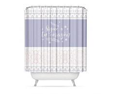 DCASA Bagno Riferimento DC Set di Tende Tessili per la casa, Unisex, per Adulti, Multicolore (Multicolore), Unico