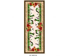 Duffi Home Runner da Tavolo, Verde, 45 x 140 cm