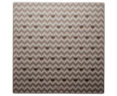 Sealskin Leisure Tappetino Antiscivolo di Sicurezza, PVC, Grigio, 53 x 53 x 0,3 cm