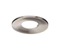 Knightsbridge ProKnight VFR8BEZCBR lunetta 8 Watt lampada fisso da incasso a soffitto, cromo spazzolato