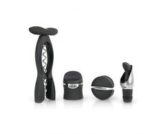 Coniglio KCW2727Â N vino kit di accessori, nero