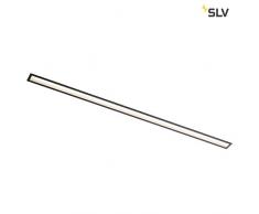 SLV aninda a parete e a soffitto lampada da incasso, alluminio, colore: nero opaco