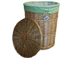 dvier swwk 25RD della Biancheria B Cestino, Cestino, Beige, 39Â x 39Â x 54Â cm