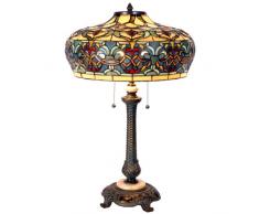 La Casa di Tiffany 5ll-5290 Lampada da Tavolo, Multicolore