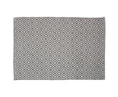 Sealskin Trellis Tappetino da Vasca, Cotone, Grigio, 60 x 0,5 x 90 cm