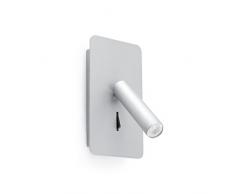 Faro 62121 - SUAU LED Lampada da parete grigio