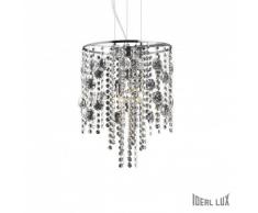 Ideal Lux Evasione SP4 Lampada a Sospensione G9, Cromo