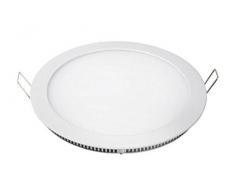 Pannello LED 25Watt, Luce Calda Rotondo Ultra Slim Incasso Dr