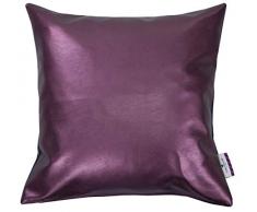 Tom Tailor T-Coated - Fodera per Cuscino, in Tessuto, 40 x 40 cm, Colore: Melanzana