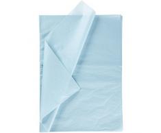 Creavvee Carta velina, H Azzurro, 25 Fogli