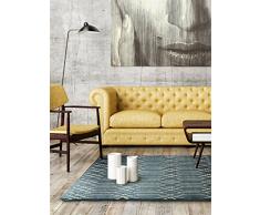 benuta Summer - Tappeto Moderno, 160 x 235 cm, Colore: Blu