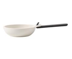 Villeroy & Boch BBQ Passion Bistecchiera con Manico, Porcellana, Bianco