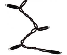 Best Season 465-36 Icicle - Luci di Natale LED, 200 x 100 cm, Colore: Ambra