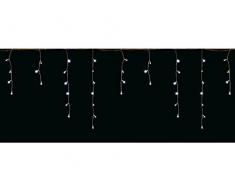 Tenda Sfalsata 64 Led Bianchi E Giochi L., Cm.300X60, A Batt., X Est.