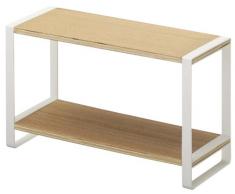 YAMAZAKI home Tosca - Scaffale da Cucina, Colore: Bianco