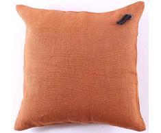 La Finesse Federa Decorativa Quadrata 50 x 50 cm per la casa, in Cotone, per Soggiorno, Divano, Camera da Letto, cph25, Tessuto colorato, Taglia Unica