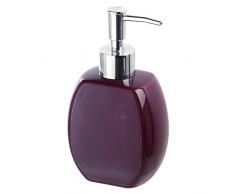 FERIDRAS Parigi Dispenser Sapone, Viola, 6x9x17 cm