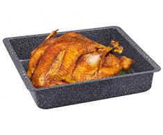 chg 6742-71 Rostiera XXL Granito, Skandia Xtreme Plus-Rivestimento Antiaderente a 4 Strati