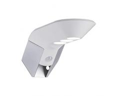 Paulmann 942.51 94251 Soley Lampada solare da parete per esterni, incl. 1 x 1,22 Watt bianco plastica 3000 K caldo. 1.22 W, Wandleuchte