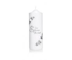 wiede Uomo Candela zur Nozze d Oro, Cera, Argento, 22, 0Â X 8, 00Â X CM, 1Â unitÃ 