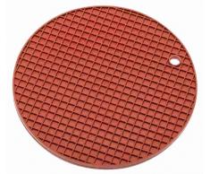 Sambonet Gadgets Presina e Sottopentola, Silicone, Rosso, 20.5x20.5x0.9 cm