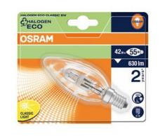 Osram 985019 Lampada Alogena, 46 W, 230 V, Trasparente, 1