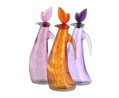 Home 9073500 Oliera, Vetro, Multicolore