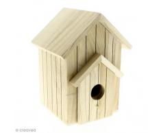 Artemio 14001959 Casetta da Decorare, Legno, Beige, 20 x 13,5 x 15 cm