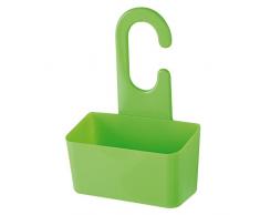 FERIDRAS Fox Portasapone e Oggetti Doccia, PVC, Verde, 13x24x38 cm