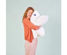 Cuscino Casper in Percalle, 1 pezzo 80 x 40 cm Bianco