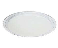 Beacon Ledlux Lumi 180246 Lampada plafoniera da incasso dimmerabile colore Bianco 220-240 Volt 19,5 Watt con Lampadina Seoul a 60 punti luminosi , Struttura in metallo, PS e plastica, Diametro 430x100 mm