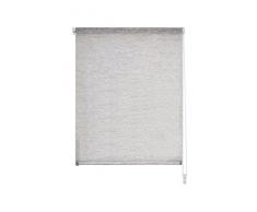 Home fashion grigio 67103 - 703 - H: 140 x B: 40 cm Tenda a rullo con catenella Querstreifen bambusoptik, tessuto;poliestere